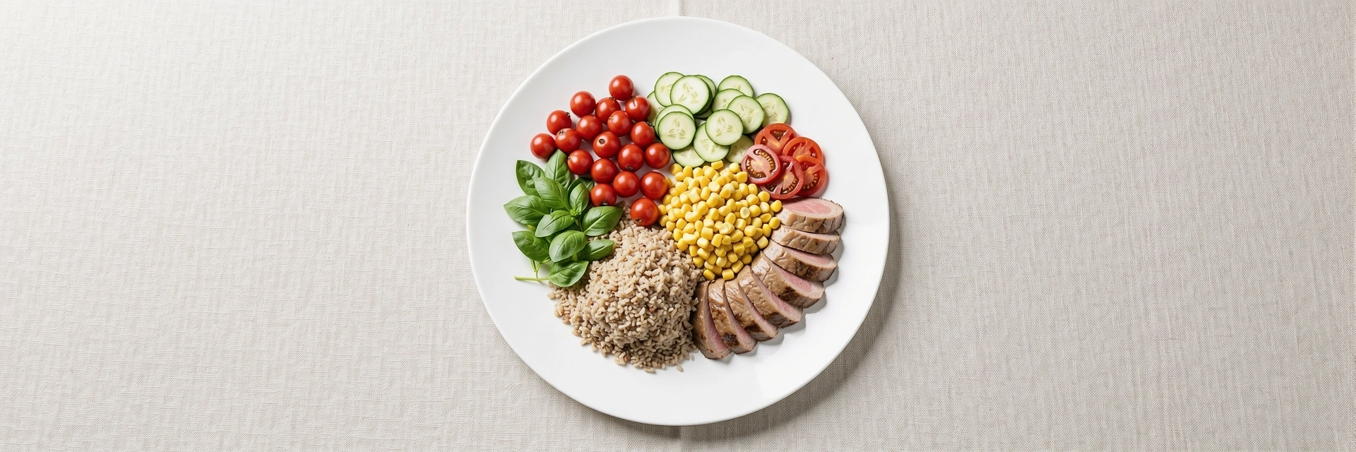 Čerstvé a výživné potraviny pre podporu metabolizmu